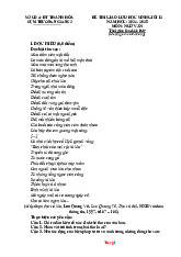 Đề Giao Lưu HSG Ngữ Văn 12 Cụm Trường Tỉnh Thanh Hóa 2024-2025 Giải Chi Tiết