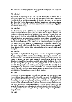Mở bài và kết bài Những đứa con trong gia đình của Nguyễn Thi hay nhất | Văn mẫu 12