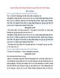 Soạn bài Thực hành tiếng Việt trang 13 | Ngữ Văn 6 Kết nối tri thức Tập 2