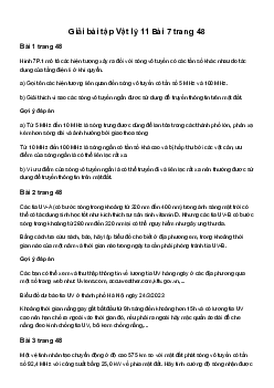 Giải Vật lí 11 Bài 7: Sóng điện từ | Chân trời sáng tạo