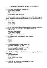 Câu hỏi ôn tập môn trí tuệ nhân tạo