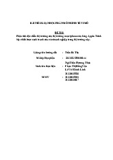 Đề cương môn kinh tế vi mô– khoa học  Trường Đại học bách khoa - Đại học đà nẵng