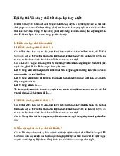 Bài dự thi Văn hay chữ tốt chọn lọc hay nhất