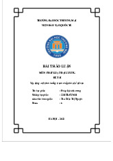 Xây dựng tình huống tranh chấp di sản | Bài thảo luận pháp luật đại cương