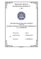 Quan điểm của đảng về hội nhập kinh tế quốc tế | Bài thảo luận Lịch sử đảng Cộng sản Việt Nam