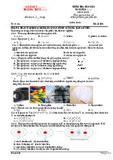 TOP 4 đề thi học kỳ 1 môn Hoá học lớp 10 năm học 2024 - 2025 - Đề số 5, 6, 7, 8 | Bộ sách Kết nối tri thức