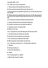 Giải bài tập - Chương II: Cung Cầu và Các Định Luật Kinh Tế môn Kinh tế vi mô | Trường Đại học Kinh Tế Quốc Dân