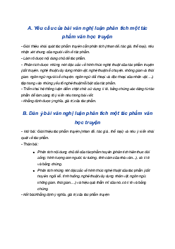 Soạn bài Viết bài văn nghị luận phân tích một tác phẩm văn học (truyện) | SGK Ngữ Văn 9 Kết nối tri thức (Tập 1)