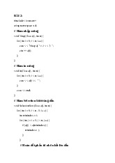 Bài Tập Lập Trình C++ - Sắp Xếp và Danh Sách Liên Kết Môn Food Processing | Trường Học Viện nông nghiệp Việt Nam