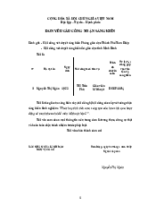 Đơn yêu cầu công nhận sáng kiến | Trường Đại học Sư phạm Hà Nội