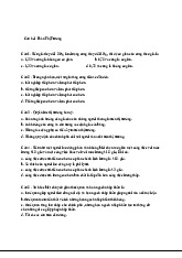 Bài tập trắc nghiệm nhỏ Kinh tế vi mô | Kinh tế vĩ mô | Trường Đại học kinh tế Thành Phố Hồ Chí Minh