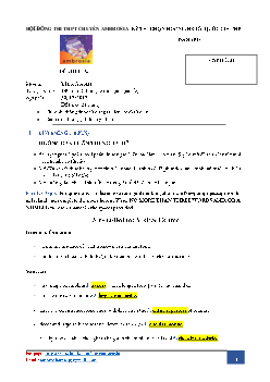 ĐỀ THI HSGQG 2018 answer key