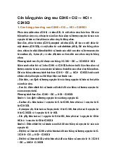 Cân bằng phản ứng sau C2H6 + Cl2 → HCl + C2H5Cl