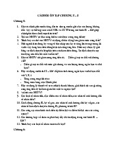 Câu hỏi ôn tập chương 5- chương 8 | Môn Kinh tế vĩ mô