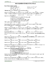 BÀI TẬP ĐẾM SỐ PHẢN ỨNG VÔ CƠ | Đại học Kinh tế Kỹ thuật Công nghiệp
