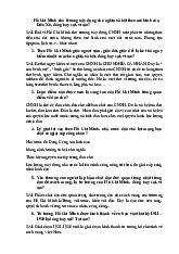 Đề cương môn Tư tưởng Hồ Chí Minh - Trường Đại học lao động -  xã hội