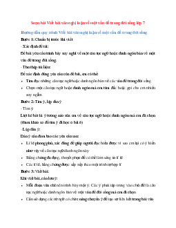Soạn bài Viết bài văn nghị luận về một vấn đề trong đời sống | Ngữ Văn 7 Chân Trời Sáng Tạo tập 2