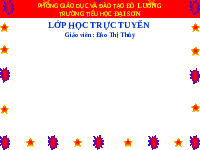 Giáo án điện tử Tiếng việt 1 bài 2 Chân trời sáng tạo: cà và cỏ