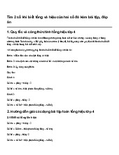 Tìm 2 số khi biết tổng và hiệu của hai số đó kèm bài tập, đáp án | Toán 4