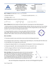 Đề kiểm tra Toán 9 tháng 9 năm 2025 trường Archimedes School – Hà Nội