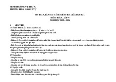 Đề giữa kì 1 Toán 9 năm 2025 – 2026 trường THCS Ngô Gia Tự – Hà Nội