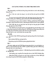 Bài tập phần thuế chương 2,3,4 | Đại học Nội Vụ Hà Nội