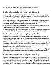 Kể lại câu chuyện Ba lưỡi rìu chọn lọc hay nhất | Tiếng Việt 4