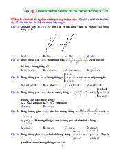 Bài tập phương trình đường thẳng trong không gian | Ôn tập kiến thức toán 12