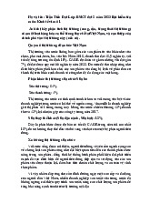 Đề kiểm tra môn: Kinh tế vĩ mô 1 | Đại học Nội Vụ Hà Nội