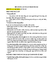 Đề cương Môn An toàn thực phẩm | Đại học Bách Khoa Hà Nội