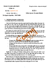 Bài 1 Tổng quan vê kinh tế học - Kinh tế học vi mô | Trường Đại học Ngân hàng Thành phố Hồ Chí Minh