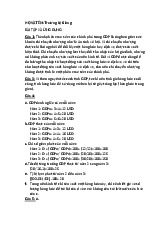 Bài tập chương 10 | Đại học Kinh tế Thành phố Hồ Chí Minh