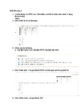 Câu hỏi trắc nghiệm môn An toàn cơ sở dữ liệu - LMS Chương 3 - Học Viện Kỹ thuật Mật Mã