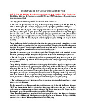 Bộ Đề Cương Ôn Tập Môn Luật Hiến Pháp | Trường Đại học Luật Hà Nội