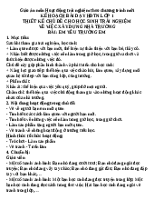 Giáo án điện tử Hoạt Động Trải Nghiệm 1 Kết nối tri thức: Em yêu trường em