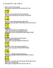Tổng hợp 21 Công thức PLL Hoán vị đầy đủ - Toán 12