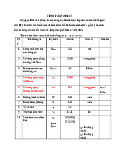 Tính Toán Nhiệt Động Cơ Diesel F8L413 - MCV1 Final Exam. Môn Lý thuyết động cơ | Trường Đại học Giao thông Vận tải.