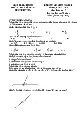 Đề giữa học kì 1 Toán 7 năm 2024 – 2025 trường THCS Tân Bình – Hải Dương