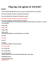 Tổng hợp trắc nghiệm quy chế môn Chủ nghĩa xã hội và khoa học | Trường Đại học Kinh doanh và Công nghệ Hà Nội