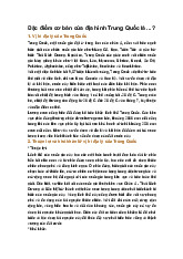 Đặc điểm cơ bản của địa hình Trung Quốc là ...?