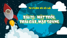 Giáo án điện tử TN&XH 3 Bài 29 Kết nối tri thức: Mặt Trời, Trái Đất, Mặt Trăng