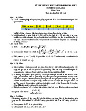 Đề thi thử vào lớp 10 môn Toán năm 2025 – 2026 trường THCS Nghi Phú – Nghệ An