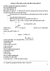Lý thuyết Chương 6. Ứng dụng của hàm một biến số trong kinh tế | Môn toán cao cấp