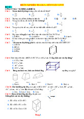 Bộ Đề Ôn Tập Giữa Học Kỳ 1 Toán 7 Chân Trời Sáng Tạo 2025-2026