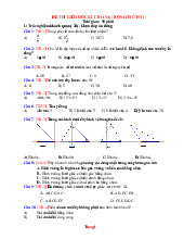 Đề Thi Giữa Học Kì 1 Toán 6 Chân Trời Sáng Tạo 2025-2026 Có Đáp Án