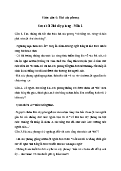 Soạn bài Hai cây phong - Ngữ Văn 6 Chân trời sáng tạo