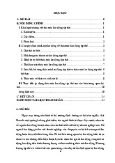 Tiểu luận về lao động - trường Đại học Kinh tế Thành phố Hồ Chí Minh