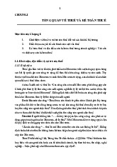 Chương I: Tổng Quan Về Thuế Và Kế Toán Thuế | Môn Kế toán thuế - Đại học Kinh tế và Quản trị kinh doanh, Đại học Thái Nguyên