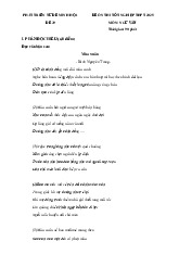 Đề thi thử tốt nghiệp THPT 2025 môn Ngữ văn bám sát đề minh họa - Đề 39