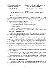 HƯỚNG DẪN LẬP ĐỀ CƯƠNG CHI TIẾT ĐỀ TÀI NGHIÊN CỨU KHOA HỌC | Trường cao đẳng Cần Thơ